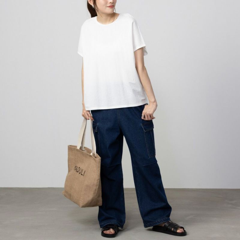 Howdy Marie 冷感バックギャザーデザインTシャツ レディース メール便 対応商品商品画像-8