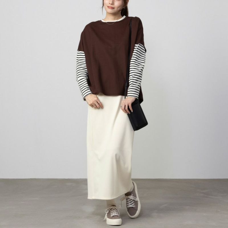 Howdy Marie 冷感バックギャザーデザインTシャツ レディース メール便 対応商品商品画像-10