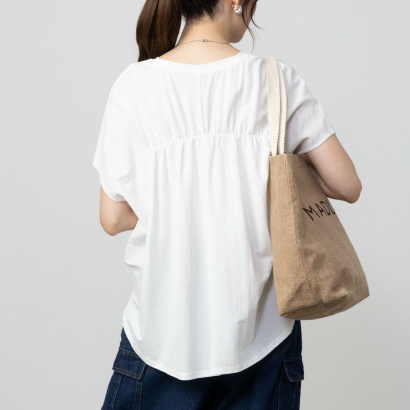 Howdy Marie 冷感バックギャザーデザインTシャツ レディース メール便 対応商品商品画像-11