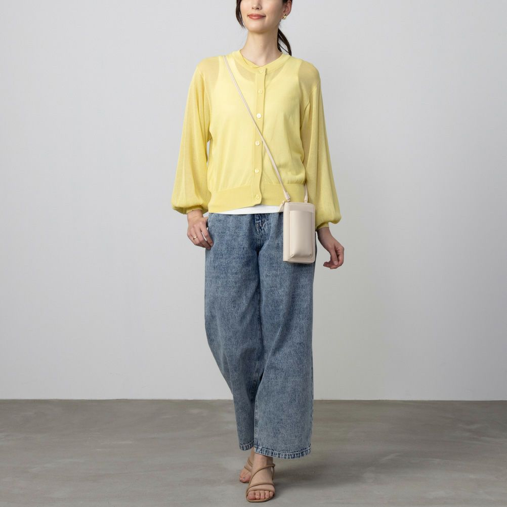 Howdy Marie  シアーニットカーディガン レディース商品サムネイル-4