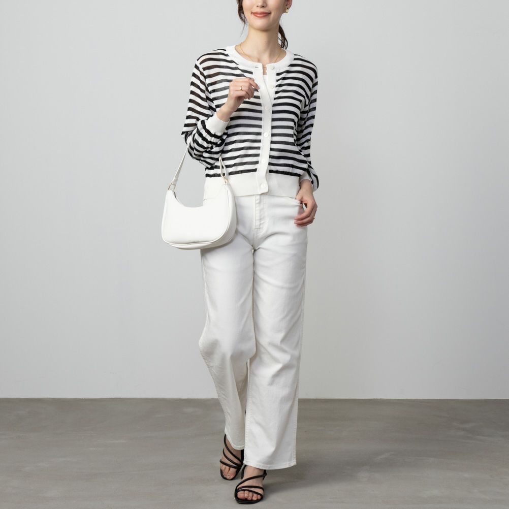 Howdy Marie シアーニットカーディガン レディース