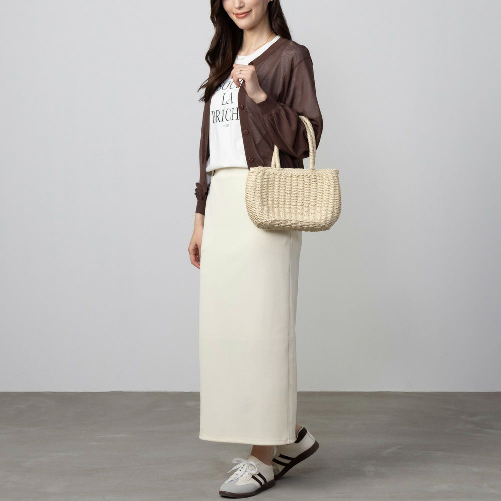 Howdy Marie シアーニットカーディガン レディース