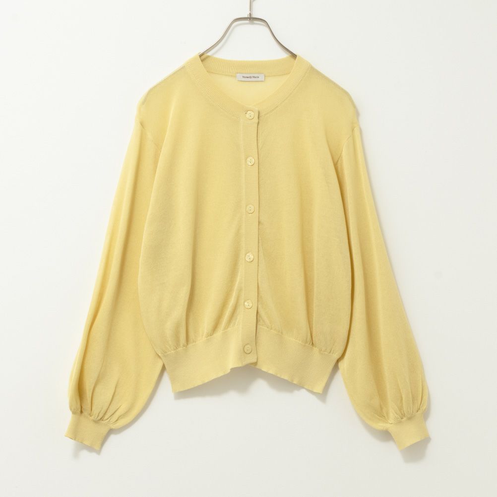 Howdy Marie  シアーニットカーディガン レディース商品画像-9