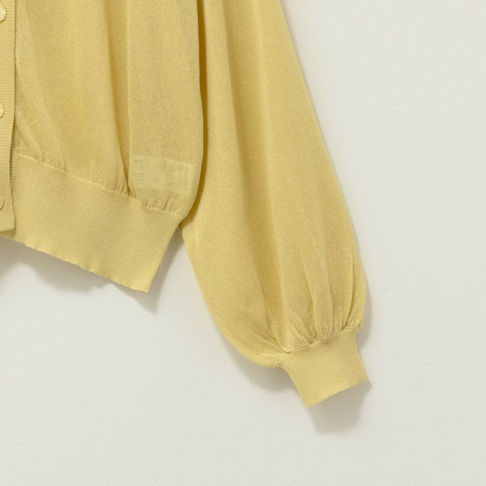 Howdy Marie シアーニットカーディガン レディース