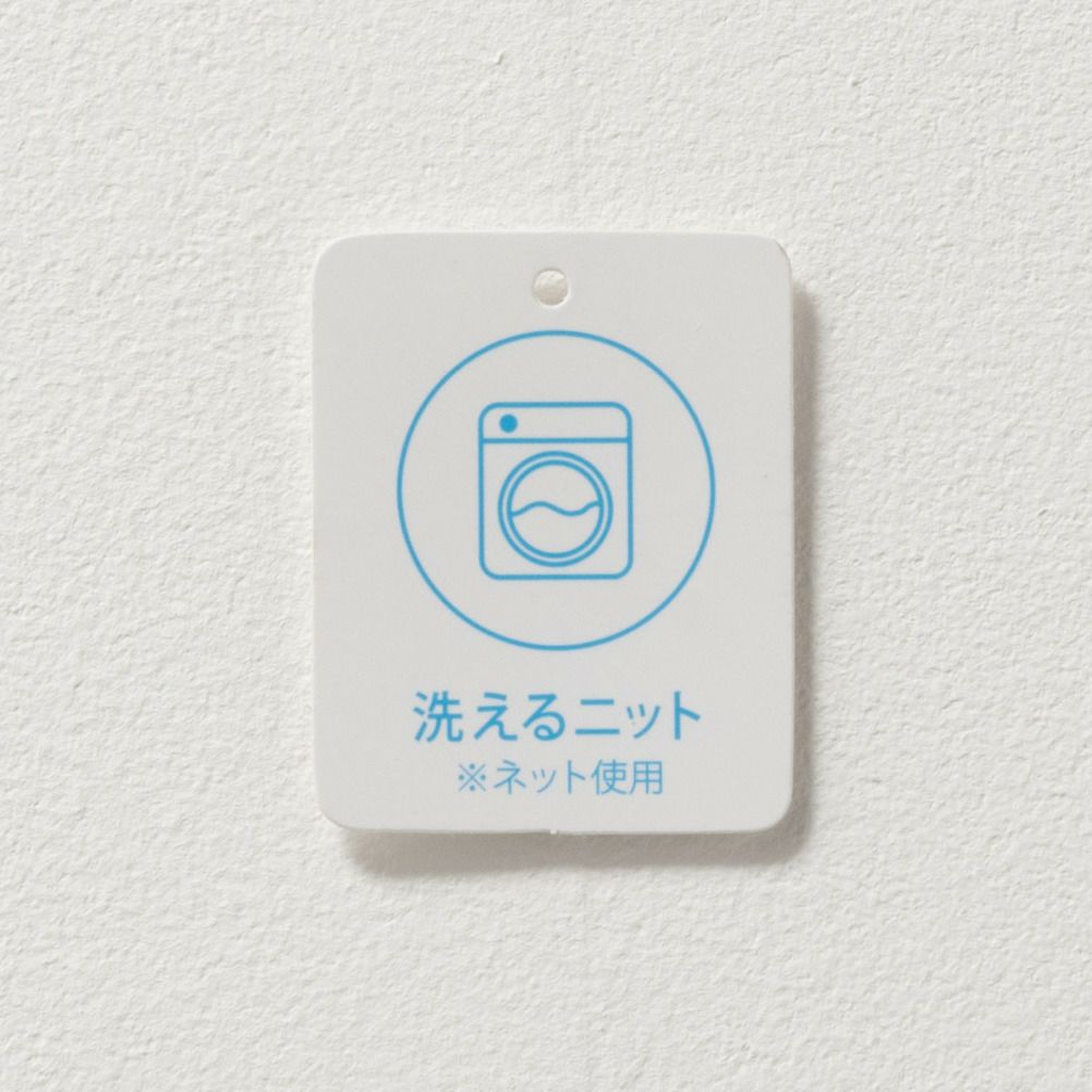 NAVY  チルデンVネックベストアンサンブル レディース商品画像-9