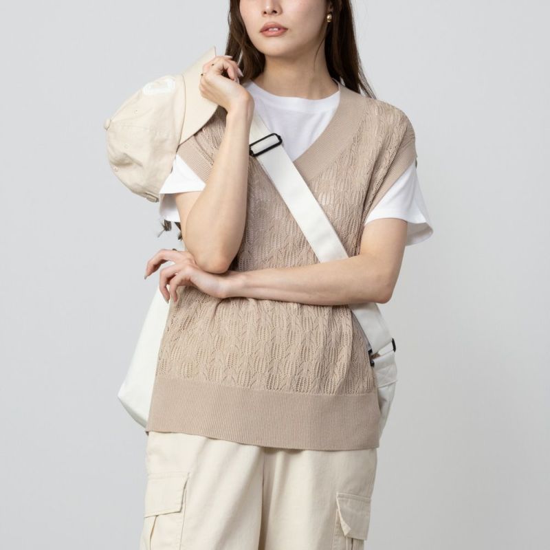 NAVY  Vネックベストアンサンブル レディース商品画像-3