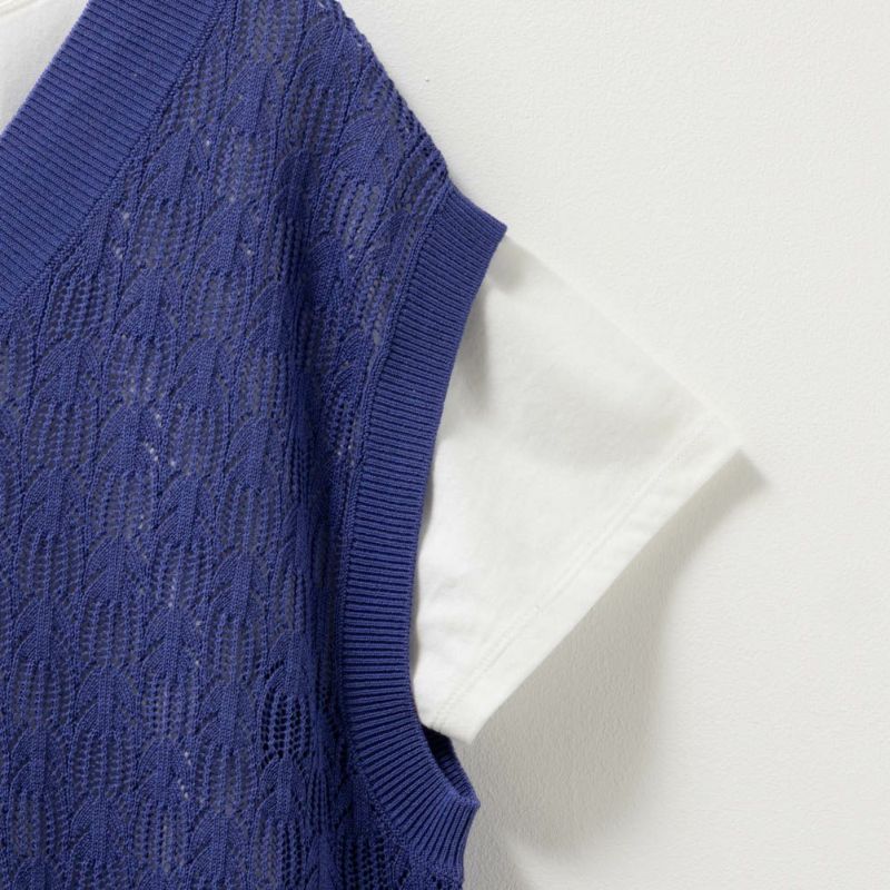 NAVY  Vネックベストアンサンブル レディース商品画像-16