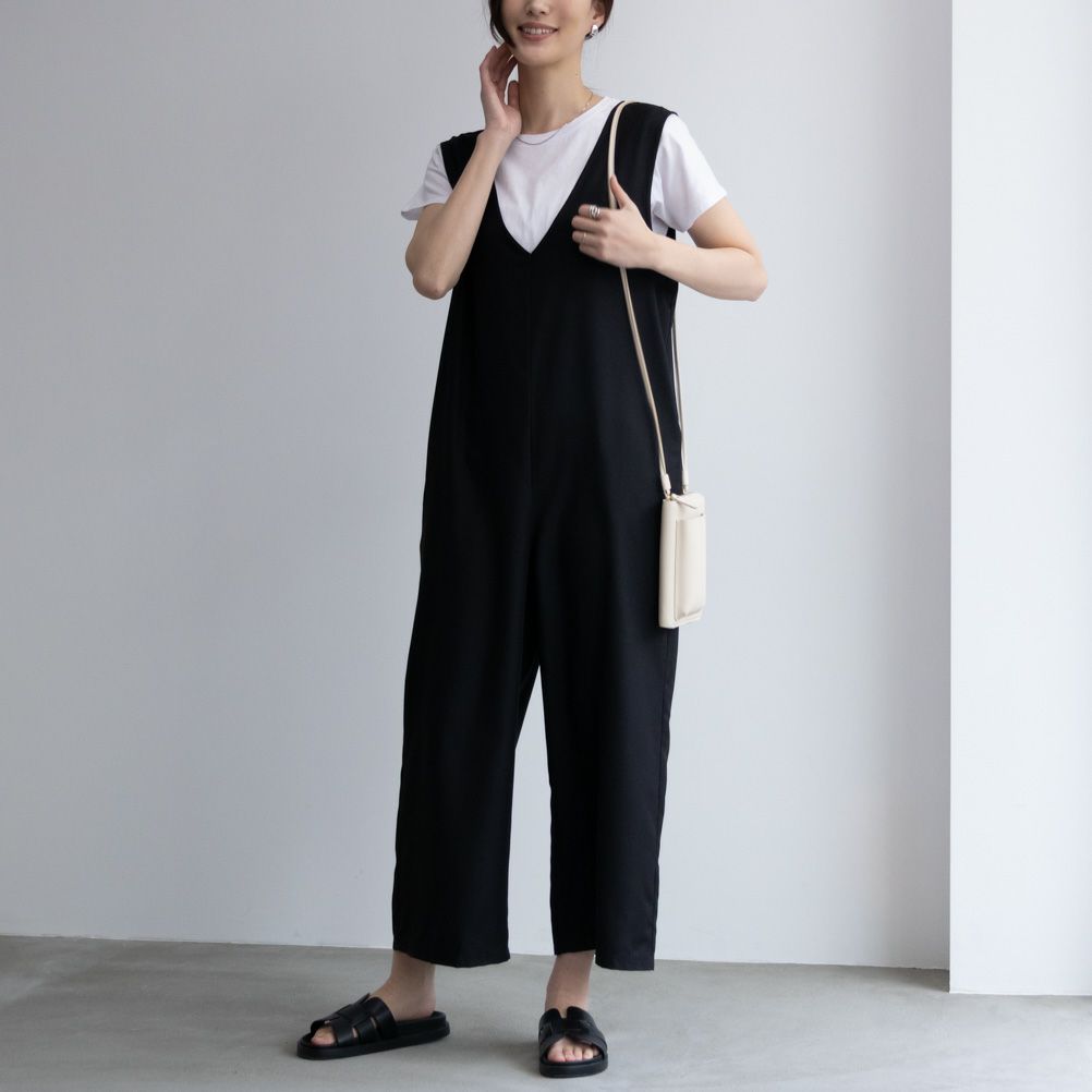 Howdy Marie  Vネックロンパース レディース商品サムネイル-1