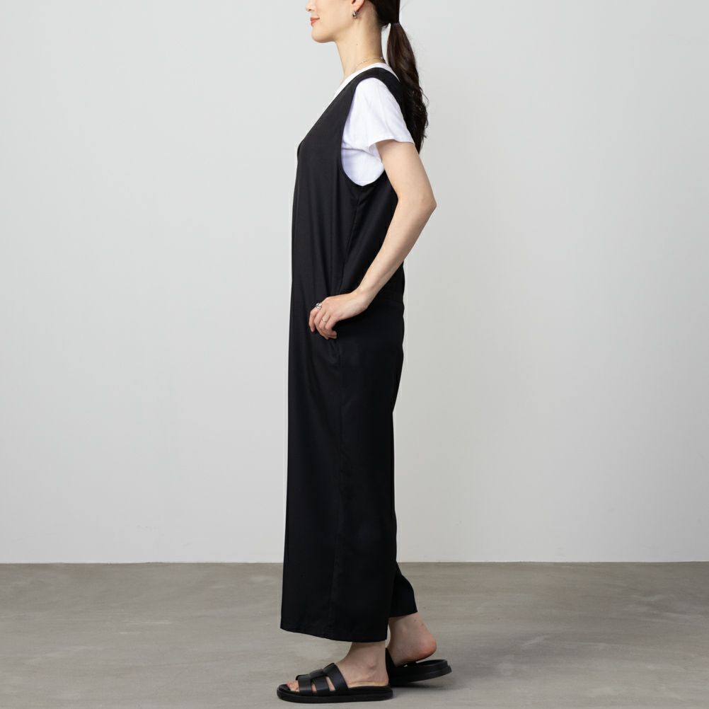 Howdy Marie Vネックロンパース レディース