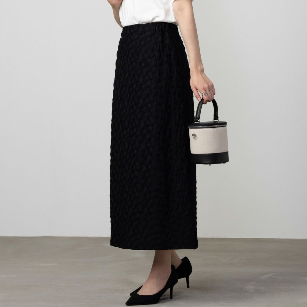 [期間限定価格]Howdy Marie  ふくれジャガードIラインスカート レディース商品画像-2