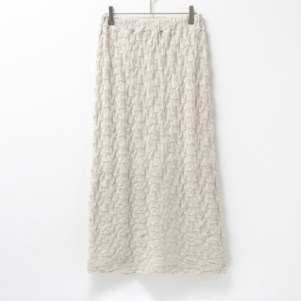 Howdy Marie ふくれジャガードIラインスカート レディース