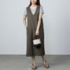 NAVY  杢調麻ライクワンピースアンサンブル レディース商品サムネイル-4