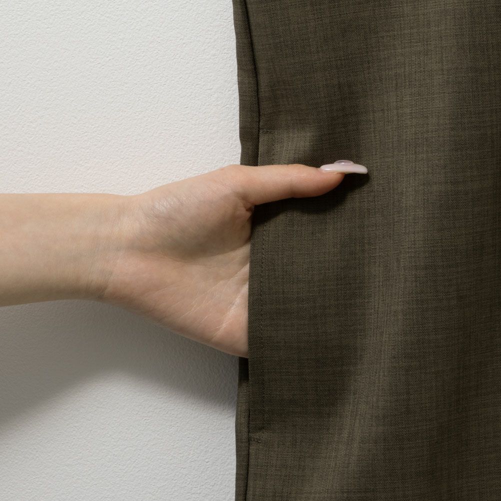 NAVY 杢調麻ライクワンピースアンサンブル レディース