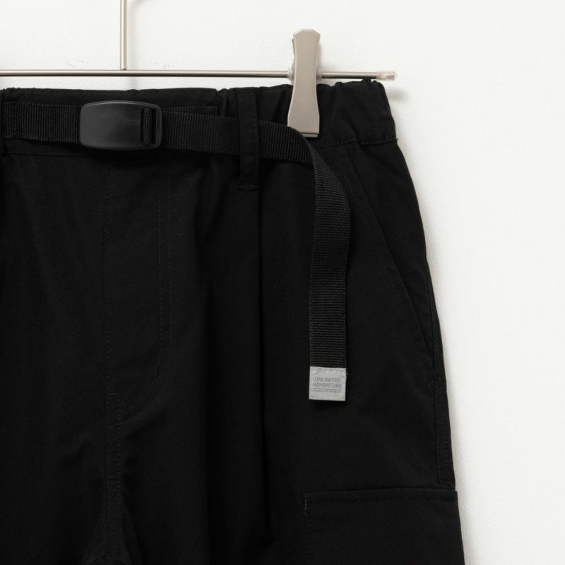 NAVY  撥水カーゴクロップドパンツ キッズ商品画像-9