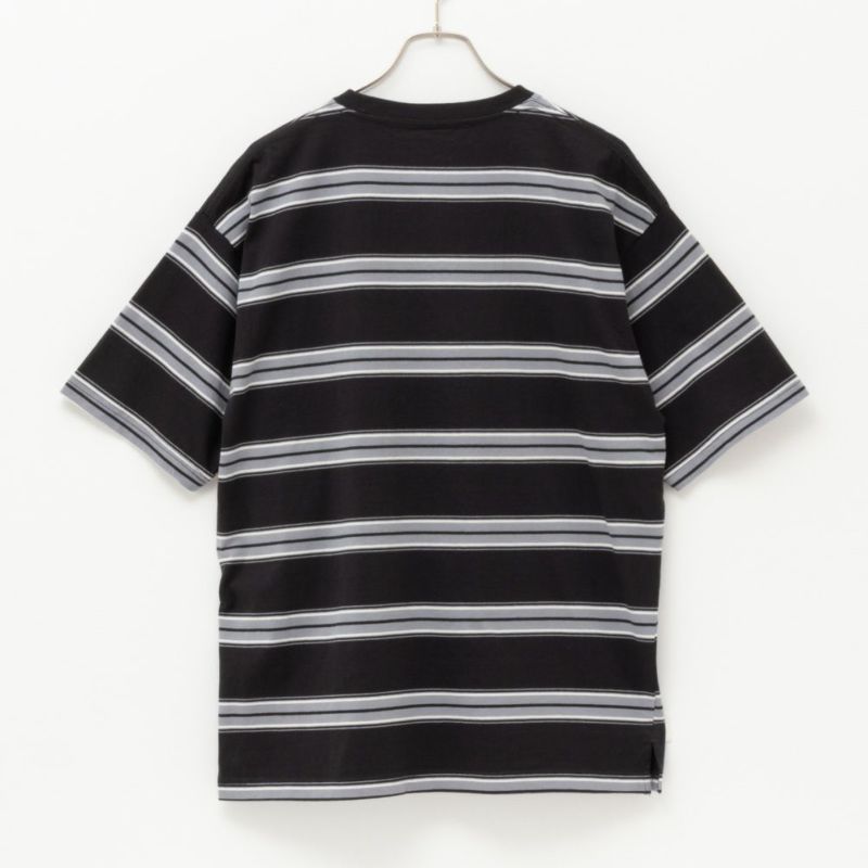 Dickies  ポケット付きボーダー半袖Tシャツ メンズ商品画像-5