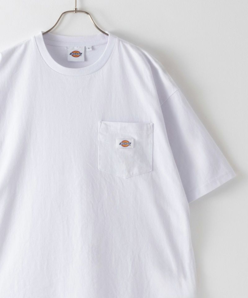Dickies ポケット付き無地半袖Tシャツ メンズ ネコポス 対応商品商品画像-2