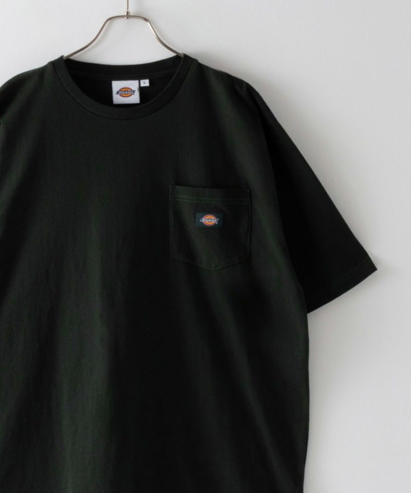 関送込★DICKIES★半袖 Tシャツ Dickies ポケット付き無地半袖Tシャツ メンズ