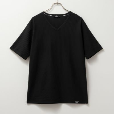 「大人気 新入荷 新品」に該当するファッション通販 EDWIN メンズ 半袖VネックTシャツ COOLFLEX ウェア