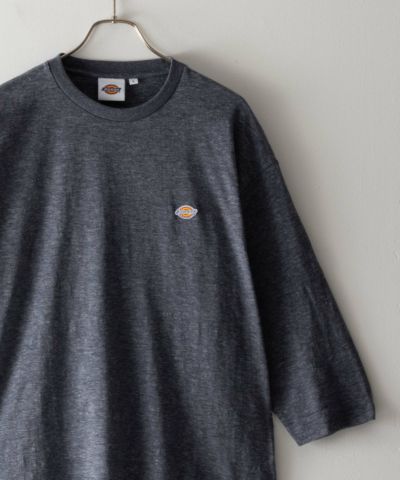 Dickies  スラブ七分袖Tシャツ メンズ
