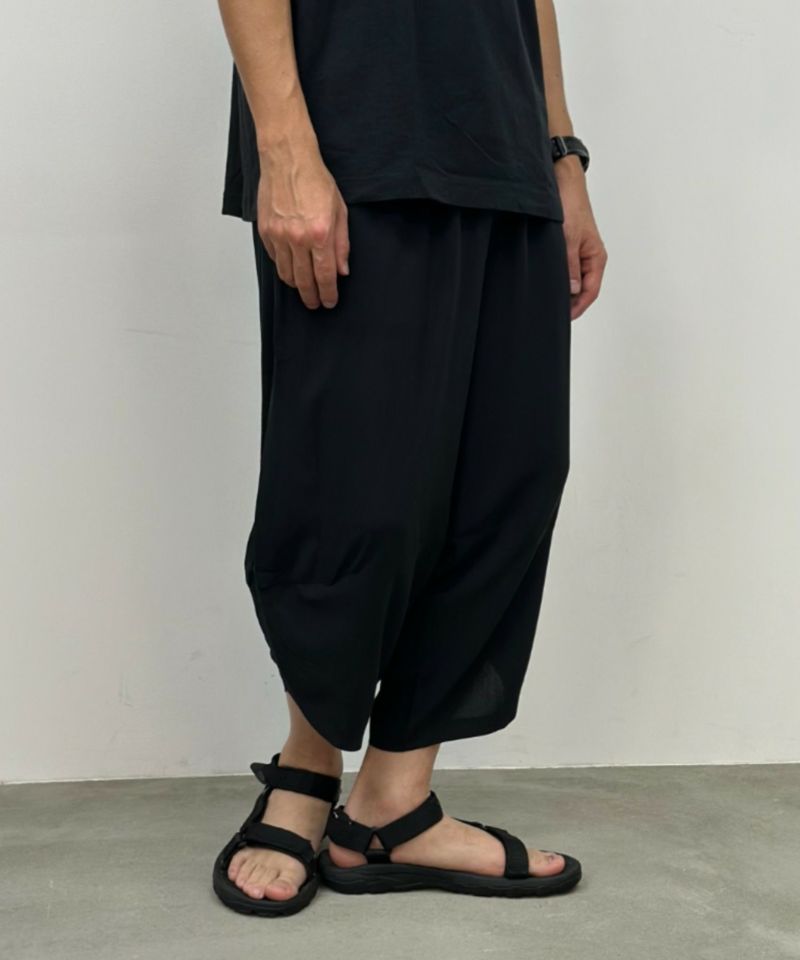 NAVY レーヨンアンクルパンツ サルエルパンツ メンズ商品画像-2