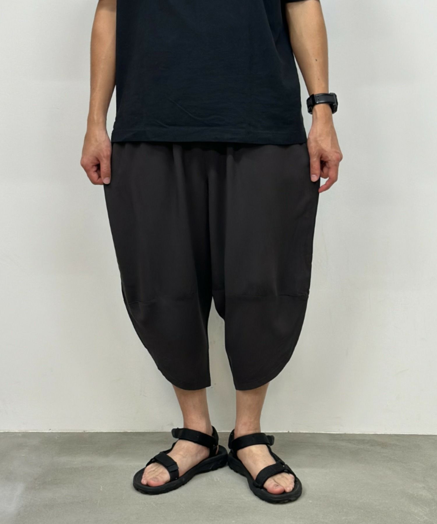 NAVY レーヨンアンクルパンツ サルエルパンツ メンズ商品サムネイル-9