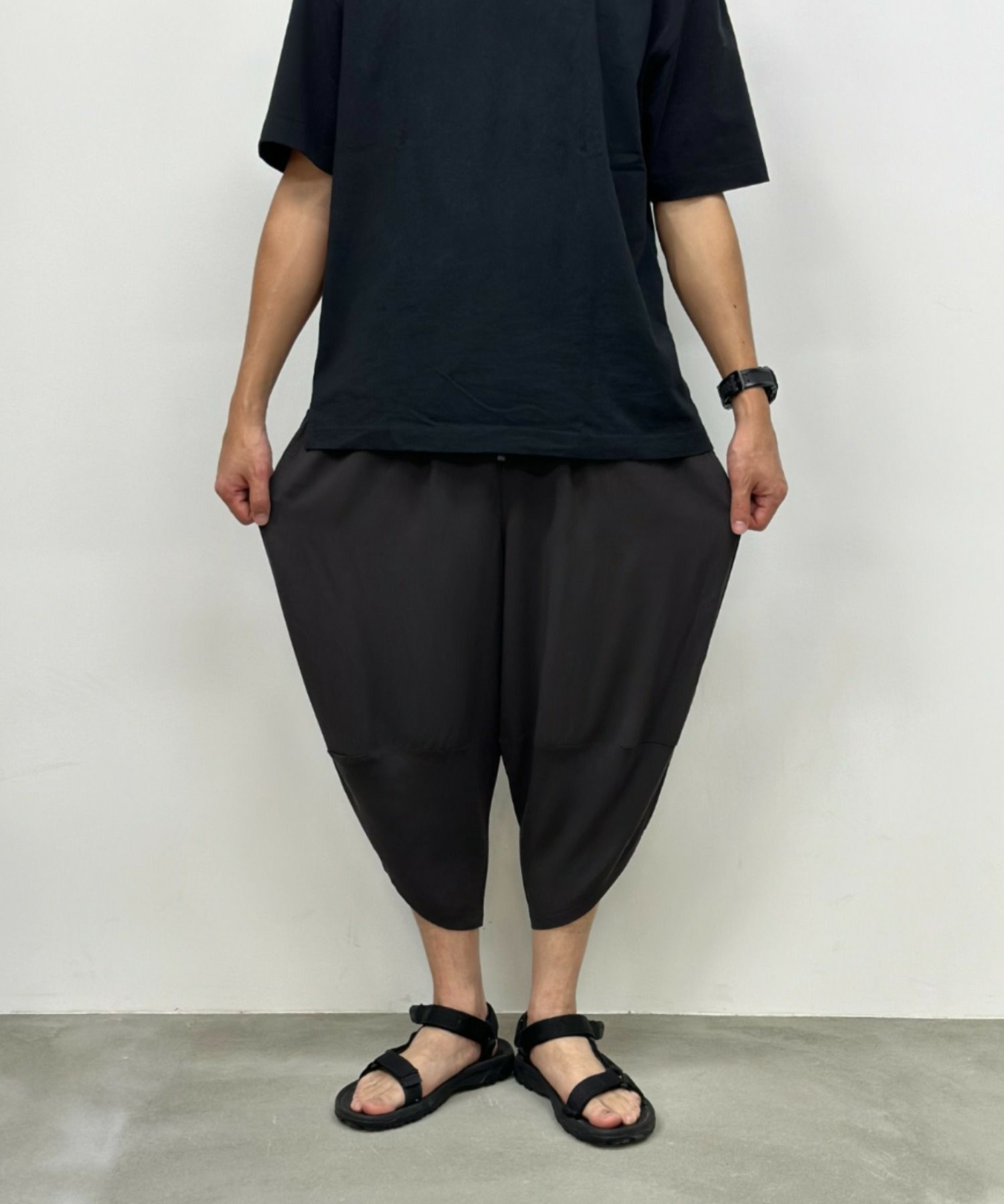 NAVY レーヨンアンクルパンツ サルエルパンツ メンズ商品サムネイル-10