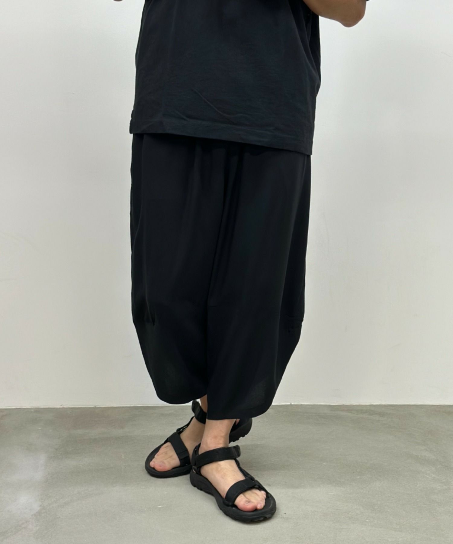 NAVY レーヨンアンクルパンツ サルエルパンツ メンズ商品サムネイル-14