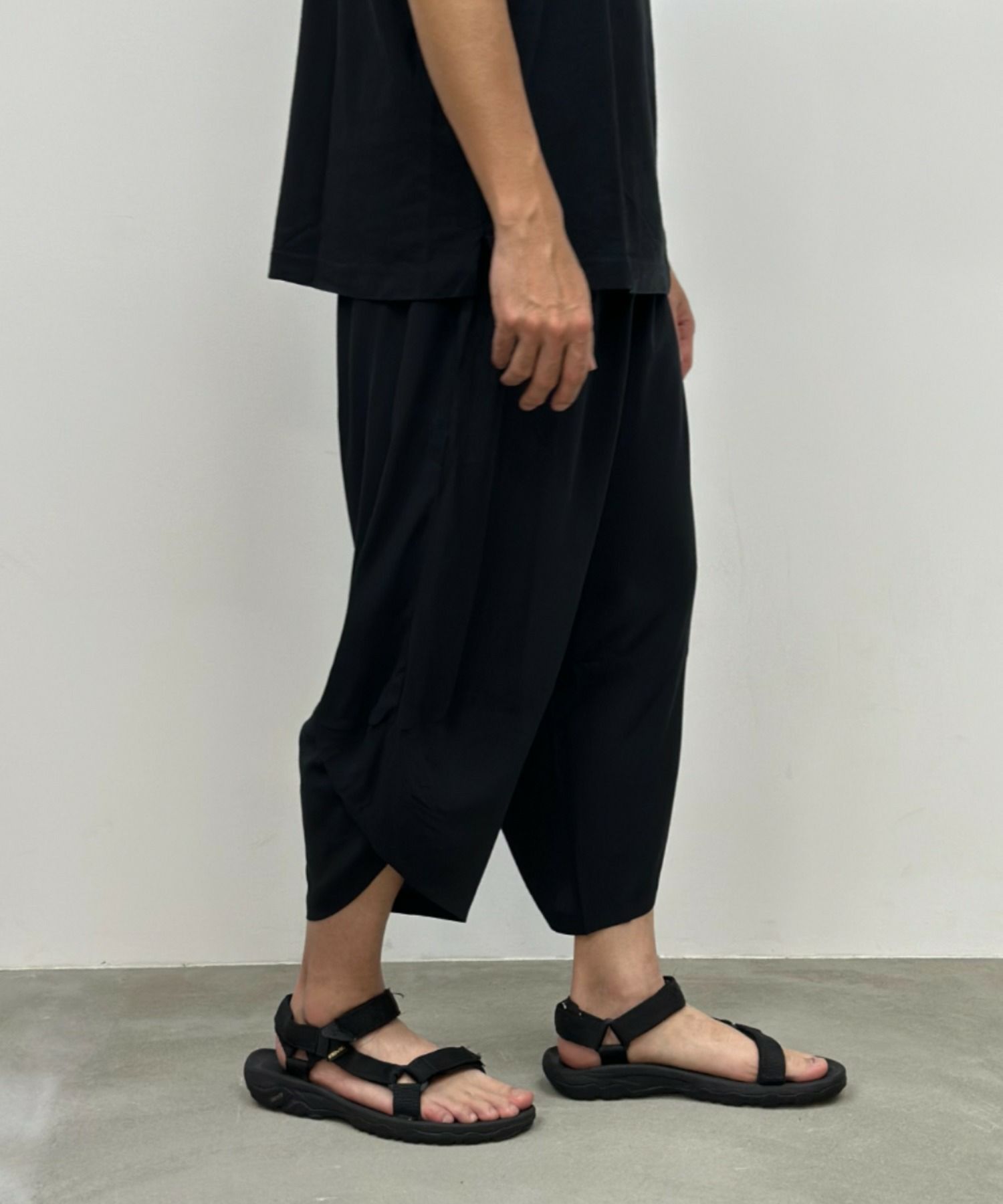 NAVY レーヨンアンクルパンツ サルエルパンツ メンズ商品サムネイル-15