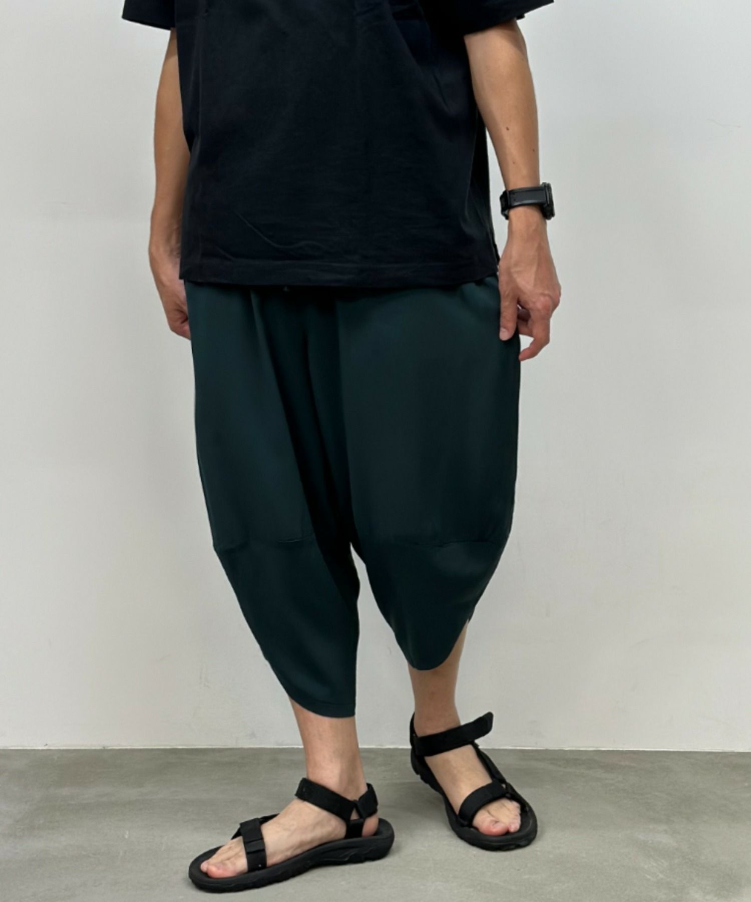 NAVY レーヨンアンクルパンツ サルエルパンツ メンズ商品サムネイル-17
