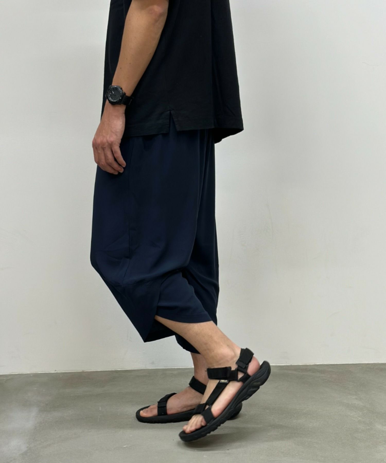 NAVY レーヨンアンクルパンツ サルエルパンツ メンズ商品サムネイル-23