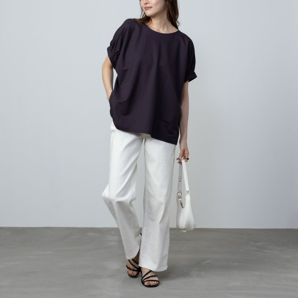 Howdy Marie 冷感袖ギャザー半袖Tシャツ レディース メール便 対応商品商品サムネイル-9