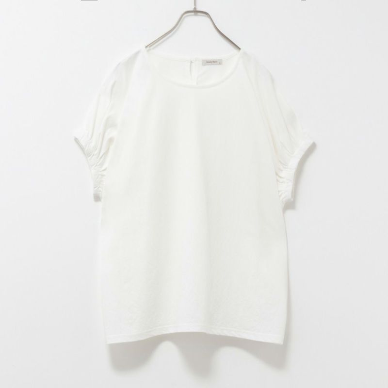 Howdy Marie 冷感袖ギャザー半袖Tシャツ レディース メール便 対応商品商品画像-13