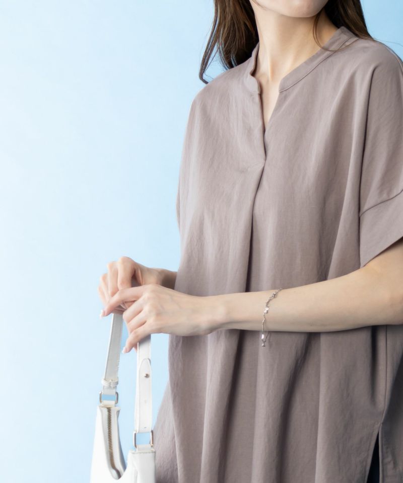 NAVY SARARI  スキッパープルオーバー レディース商品画像-5