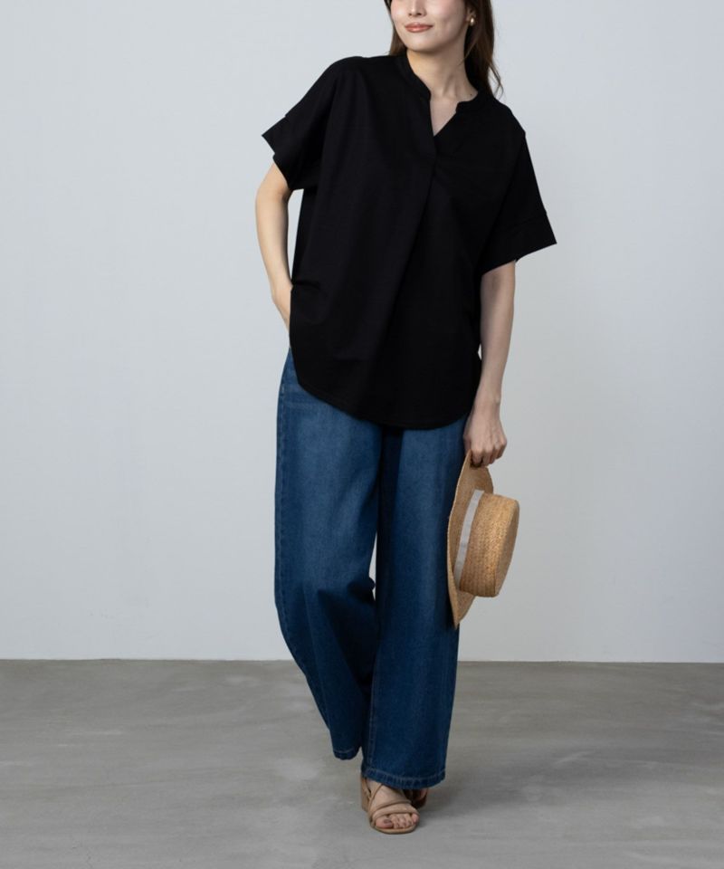 NAVY SARARI  スキッパープルオーバー レディース商品画像-16