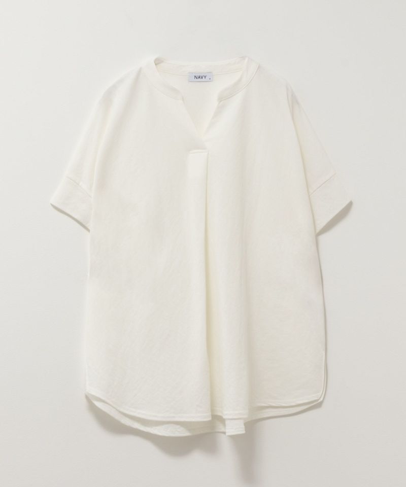 NAVY SARARI スキッパープルオーバー レディース商品画像-21