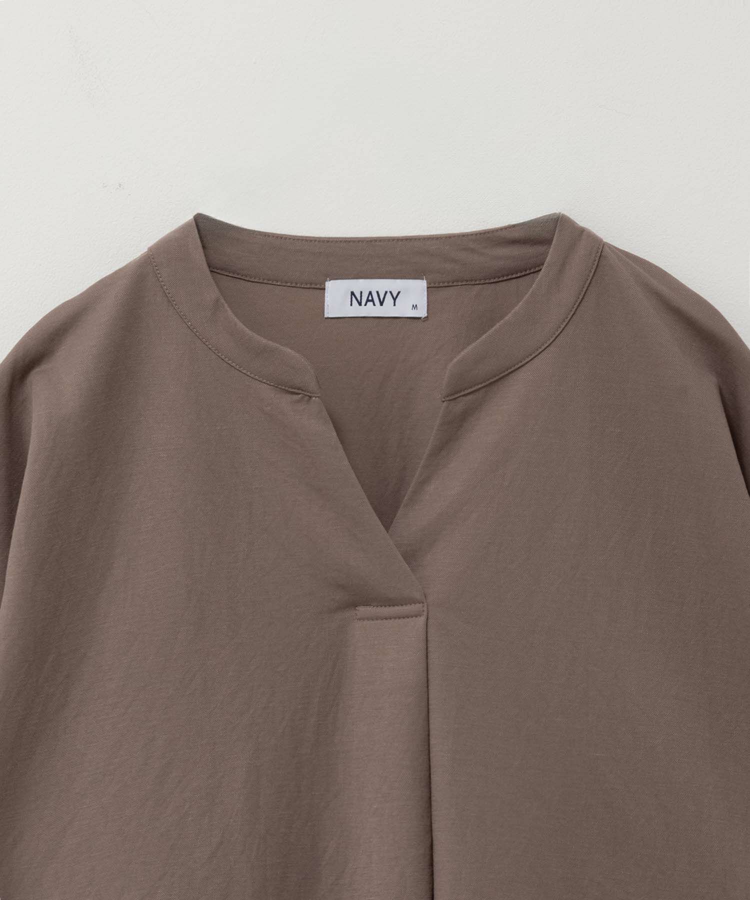 NAVY SARARI スキッパープルオーバー レディース