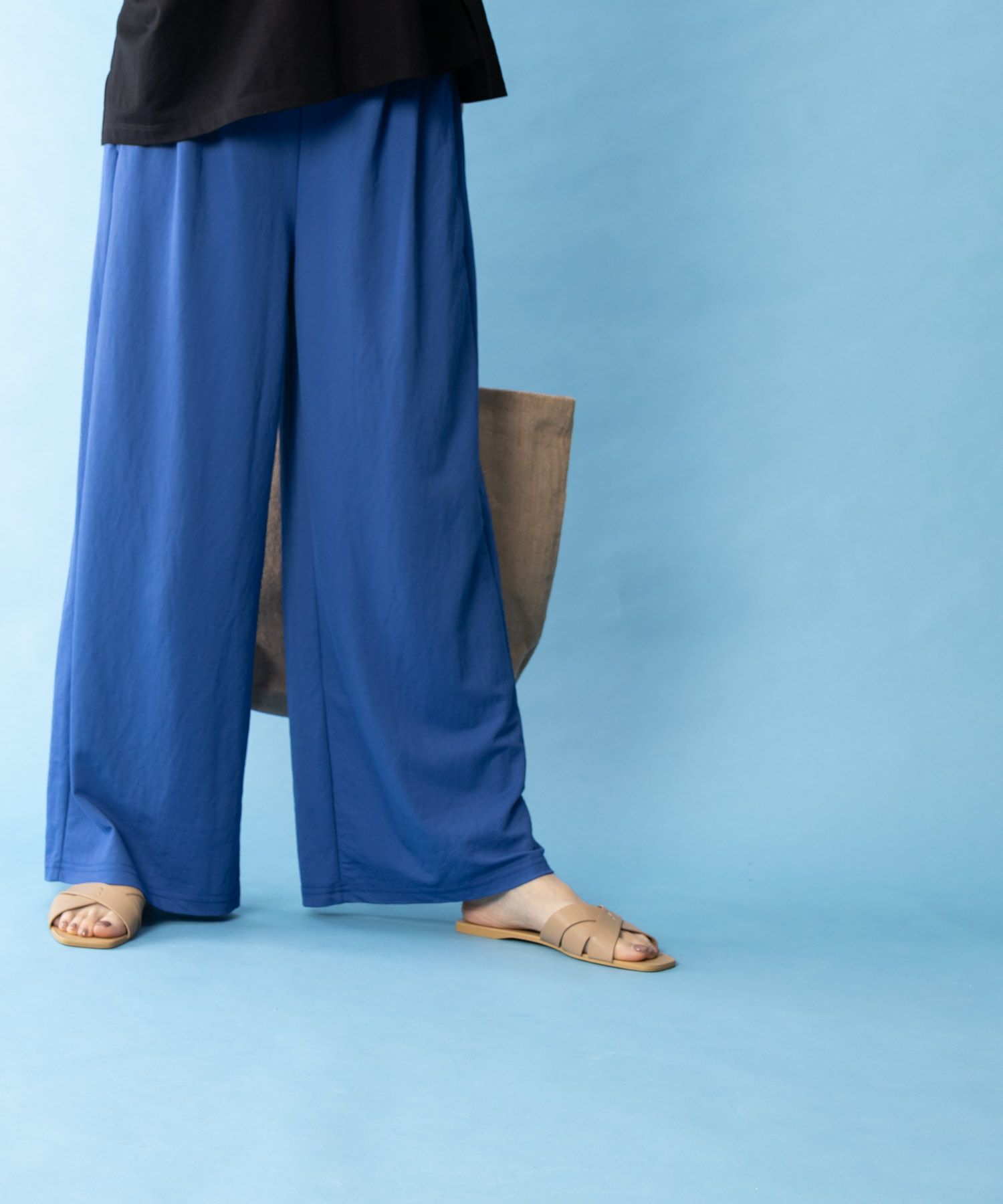 NAVY SARARI  ワイドパンツ レディース商品サムネイル-1