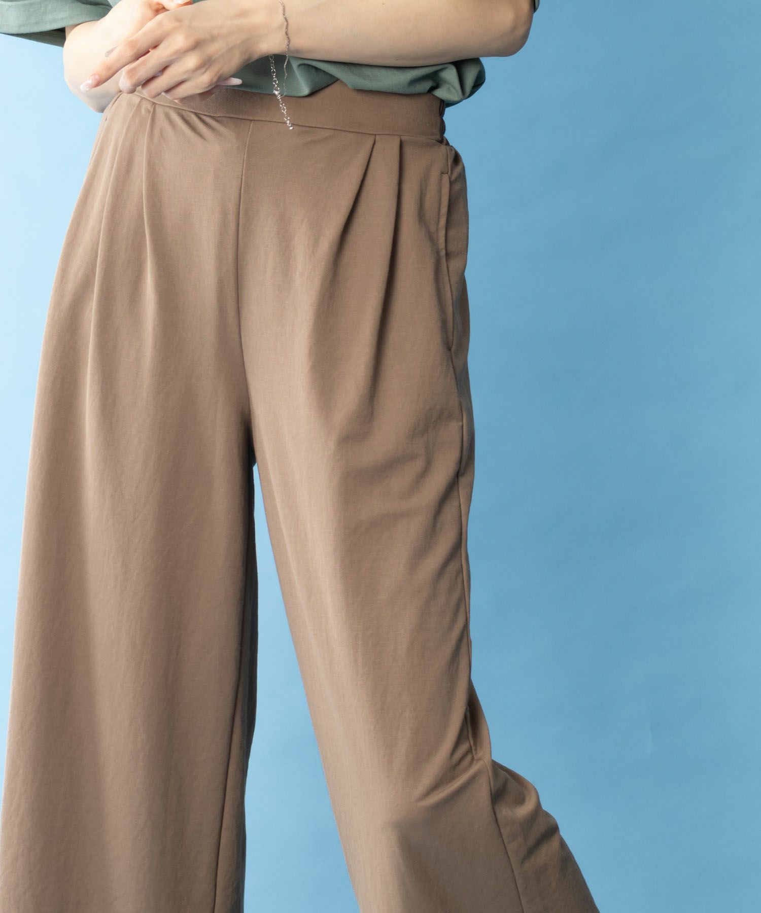NAVY SARARI  ワイドパンツ レディース商品サムネイル-4