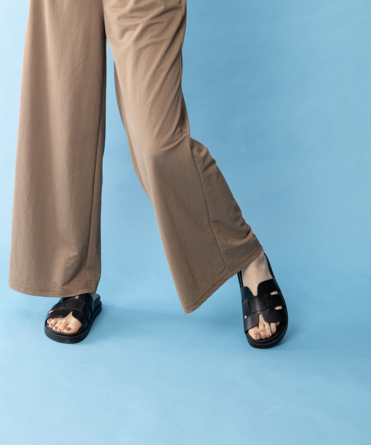 NAVY SARARI  ワイドパンツ レディース商品サムネイル-5