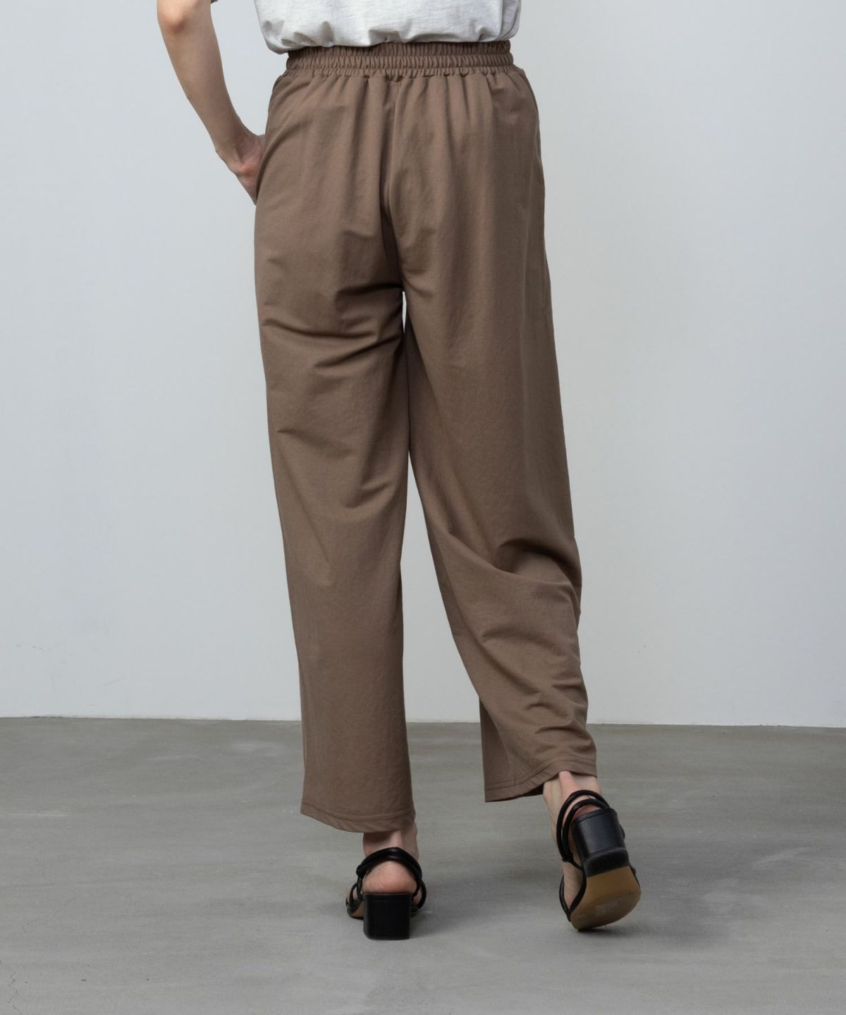 NAVY SARARI ワイドパンツ レディース