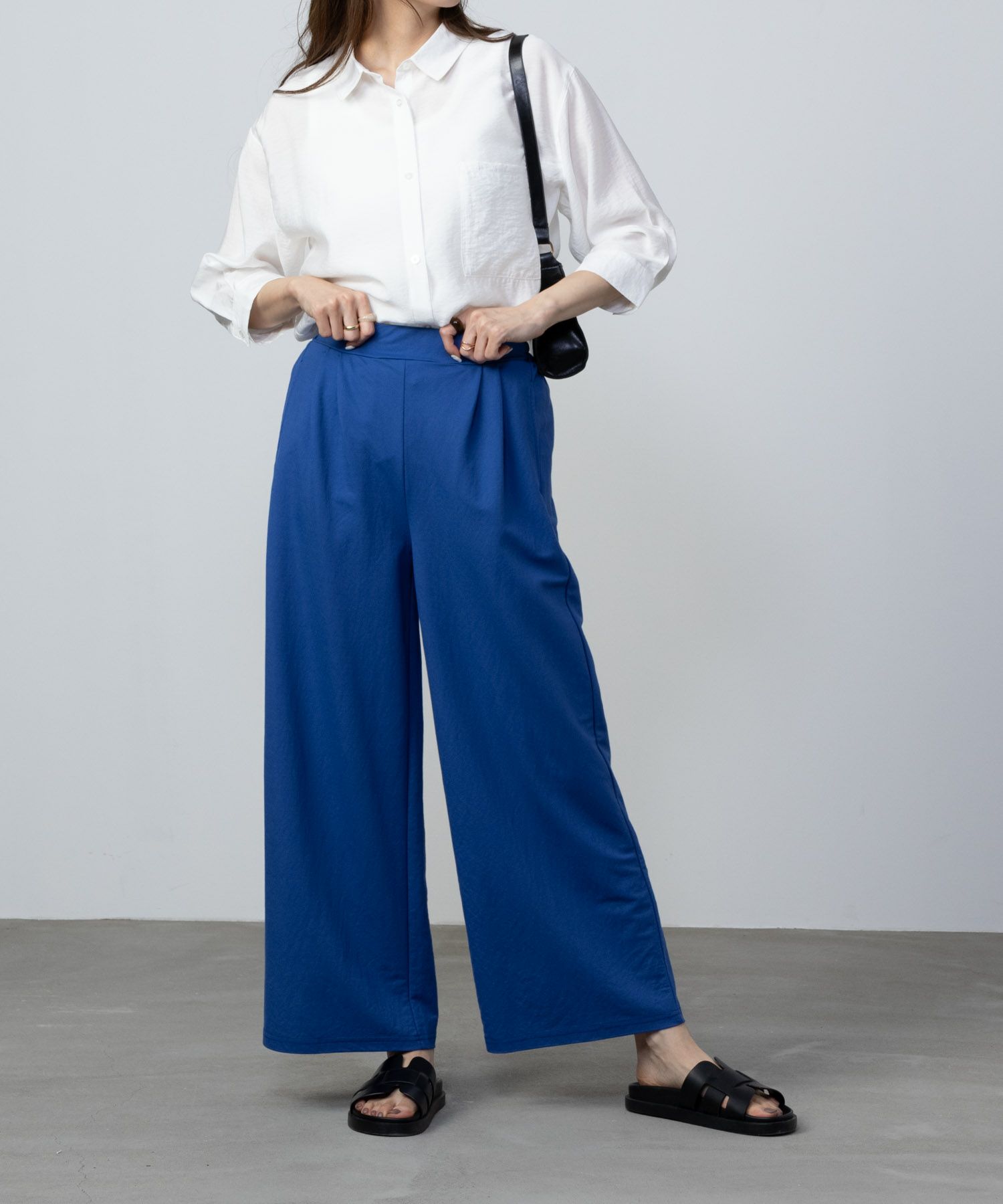 NAVY SARARI  ワイドパンツ レディース商品サムネイル-27