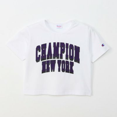 Champion  短丈スリムＴシャツ キッズ ネコポス 対応商品