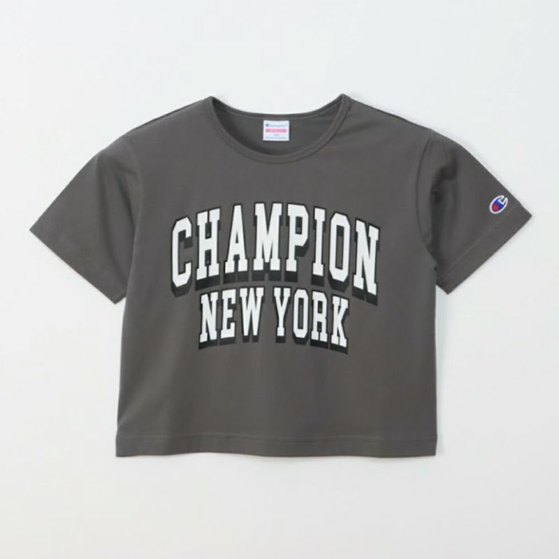 Champion  短丈スリムＴシャツ キッズ ネコポス 対応商品商品画像-2