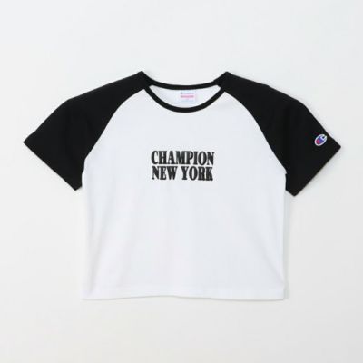 Champion  短丈ラグランＴシャツ キッズ ネコポス 対応商品