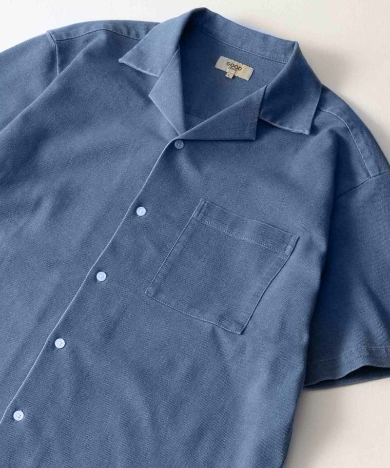 GOOD CREW  メッシュデニム半袖シャツ メンズ商品画像-1
