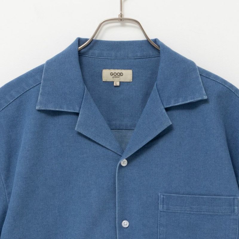GOOD CREW  メッシュデニム半袖シャツ メンズ商品画像-6