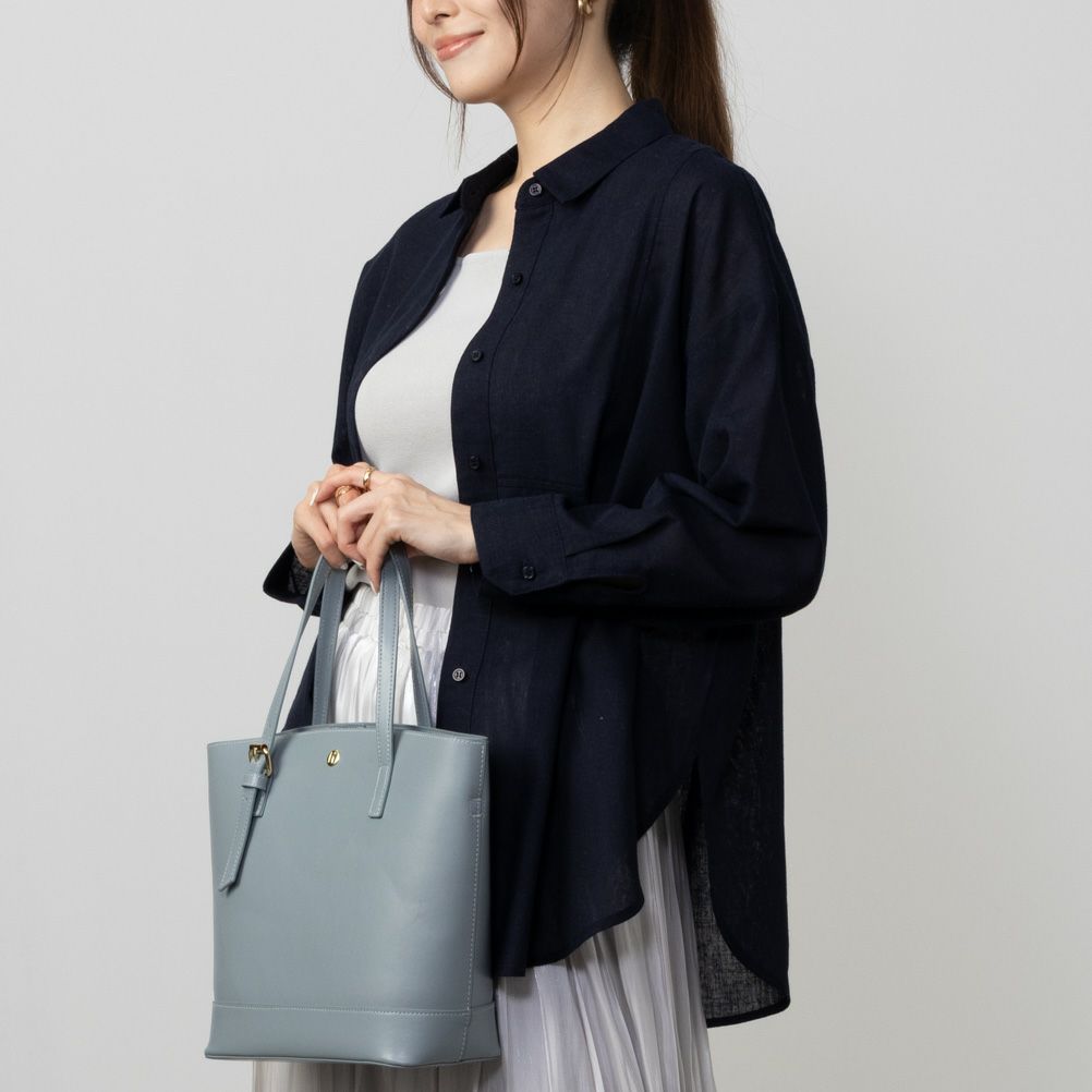 [期間限定価格]HusHusH  リネン混ベーシックシャツ レディース商品画像-3