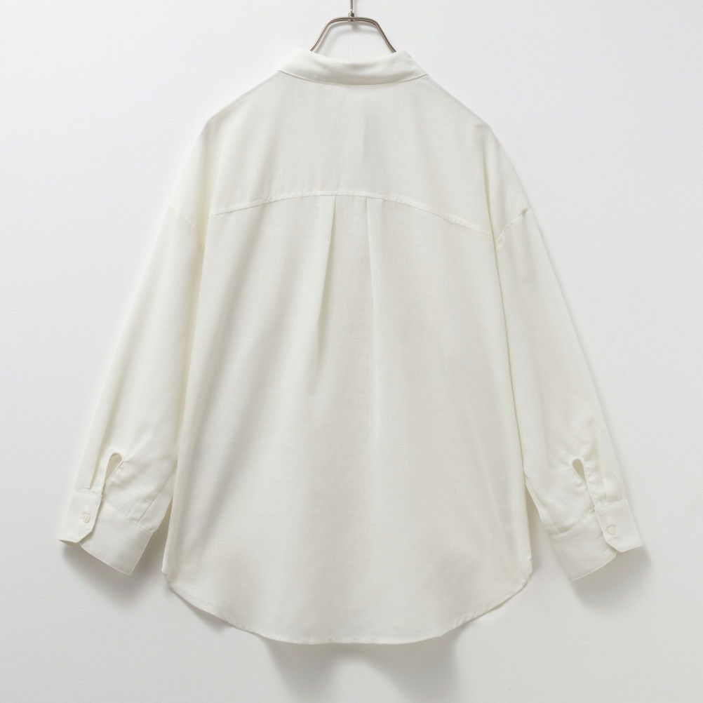 HusHusH リネン混ベーシックシャツ レディース商品画像-10