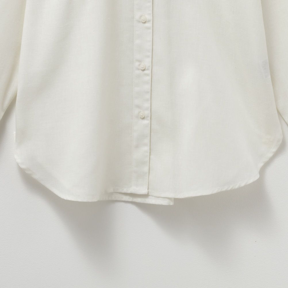 [期間限定価格]HusHusH  リネン混ベーシックシャツ レディース商品画像-15