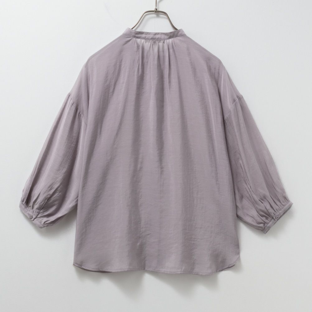 [期間限定価格]HusHusH  バンドカラーシアーシャツ レディース商品サムネイル-8